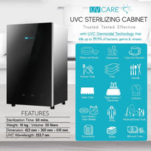 Load image into Gallery viewer, UV Care UVC Sterilizing Cabinet 2.0